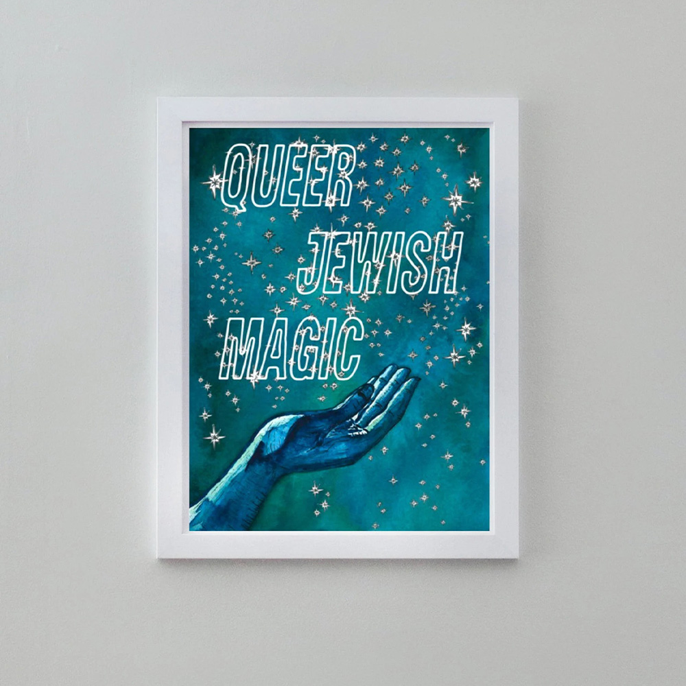 Queer Jewish Magic Poster (Little Magic Everywhere)