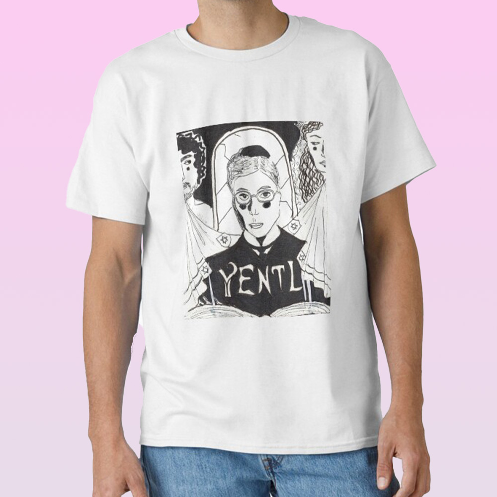 "Yentl" Classic T-Shirt by Leonora Tepper (Redbubble)