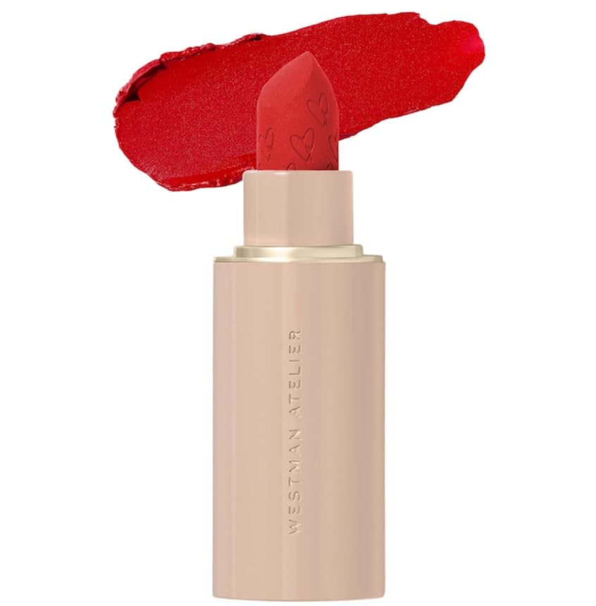 Westman Atelier Lip Suede Matte Lipstick in Le Rouge (Amazon)
