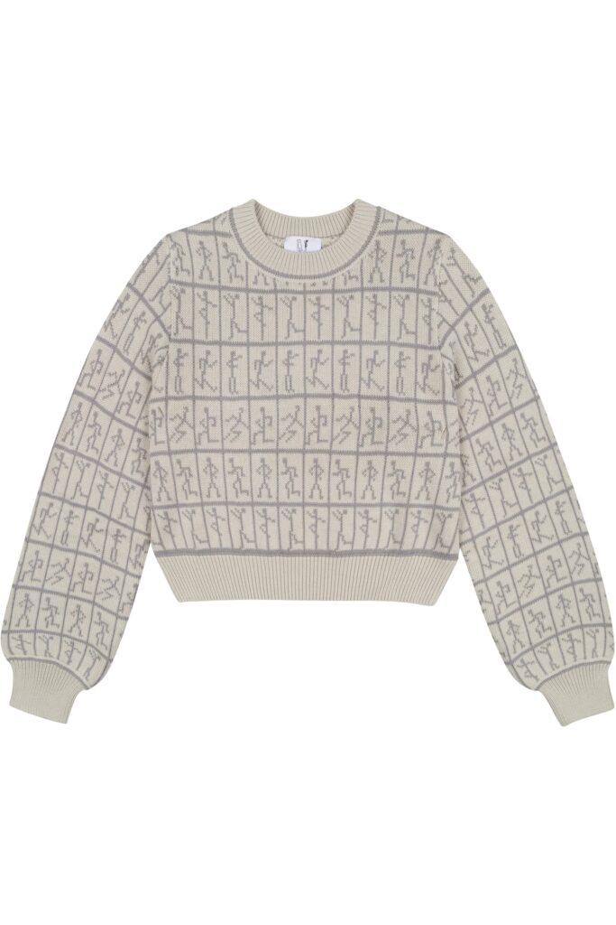 Dancers Sweater Gray Trim (Fashion Brand Company)