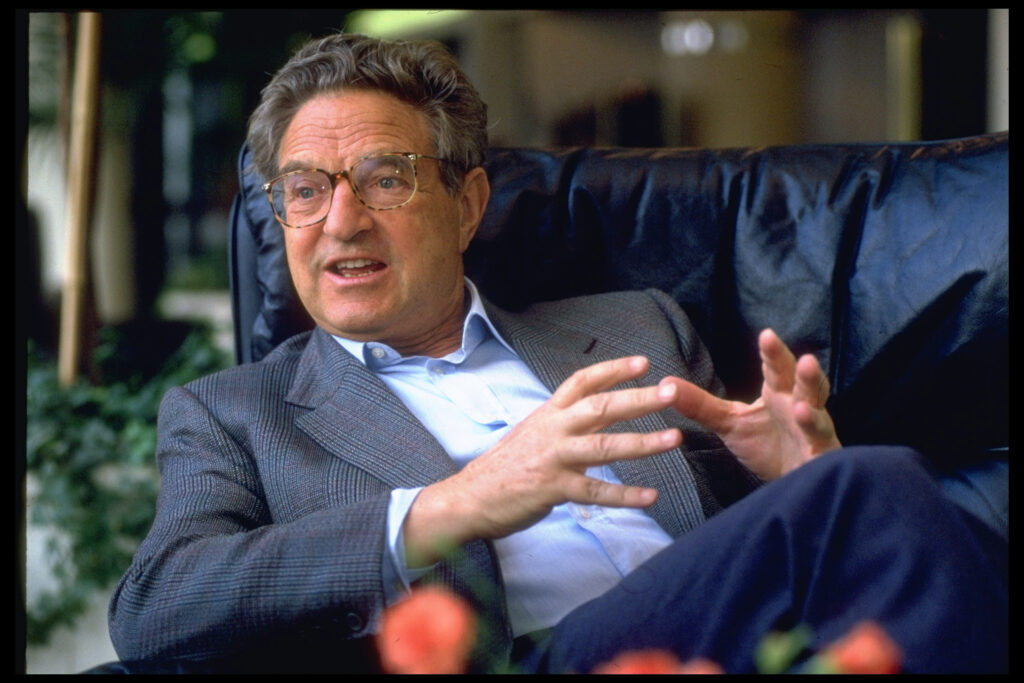 George Soros during TIME interview in Moscow, Russia