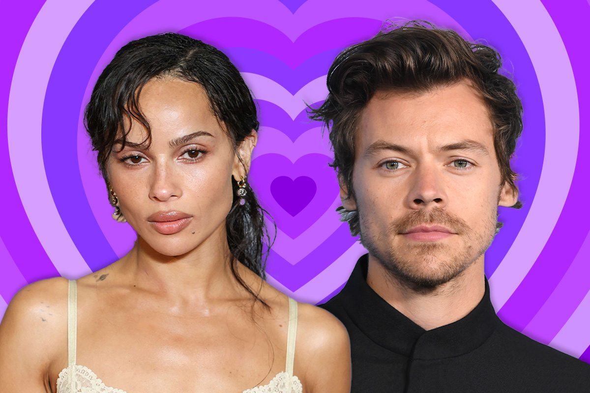 zoe kravitz harry styles