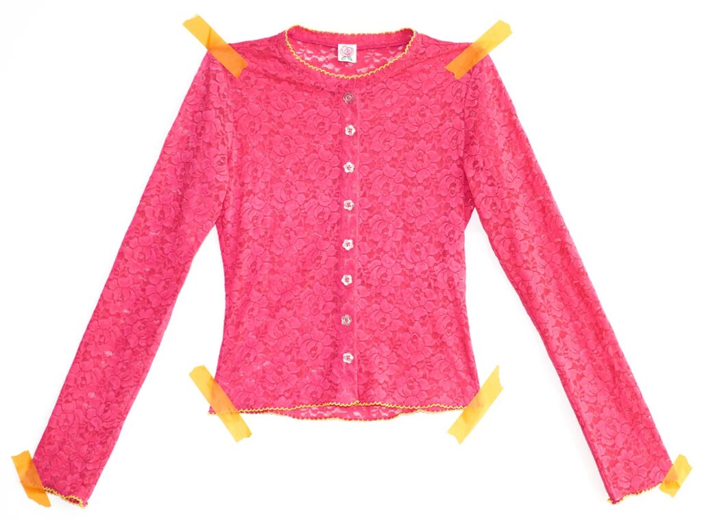 Tulip Cardigan in Camellia (Rosette NYC)