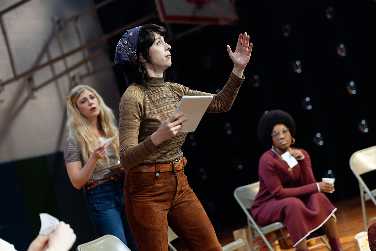 Still of Adina Verson as Susan in "Liberation" on Broadway