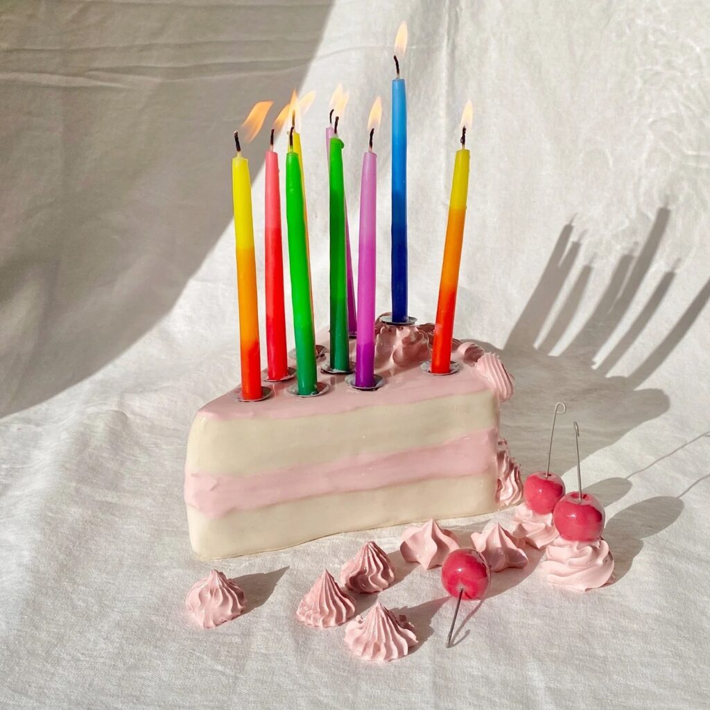 Cake Menorah (Rex Designs)