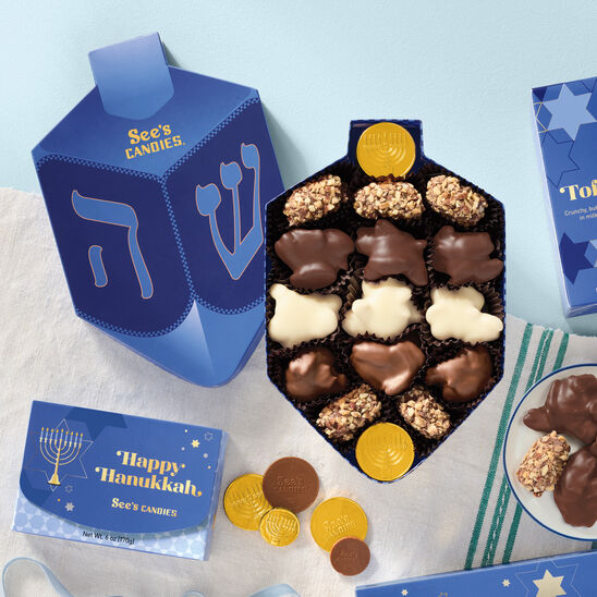 Dreidel Box (See's Candies)