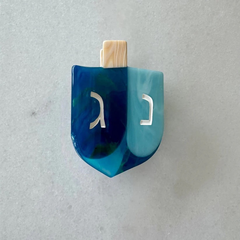Dreidel Hair Claw Clip (Bitter Goods)