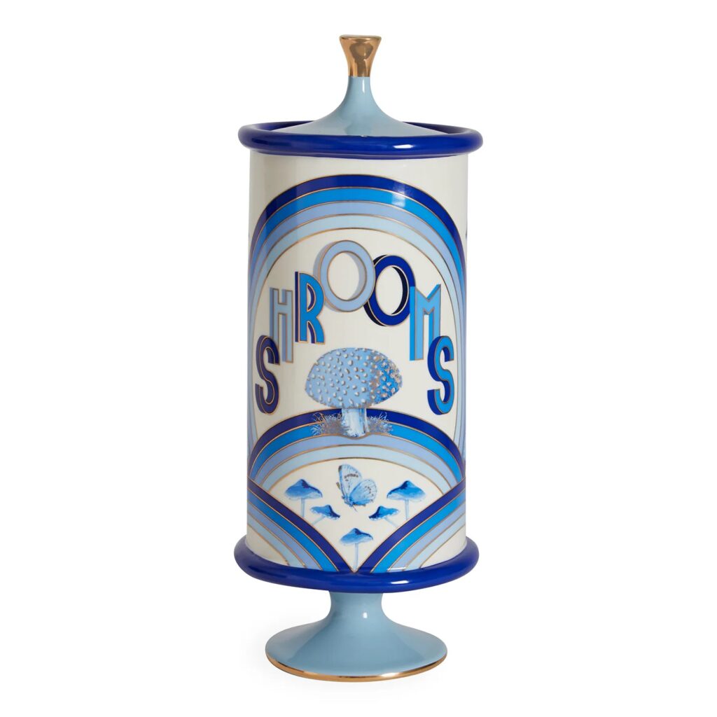 Druggist Shrooms Canister (Jonathan Adler)