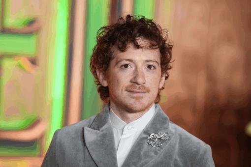 Ethan Slater at the Wicked Premiere