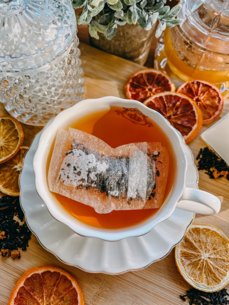 Book-Shaped Tea Bag (6) by CutsofTea (Etsy)