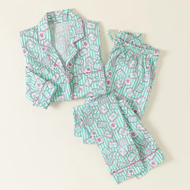 Dreaming of Mahjong Pajama Set (Uncommon Goods)