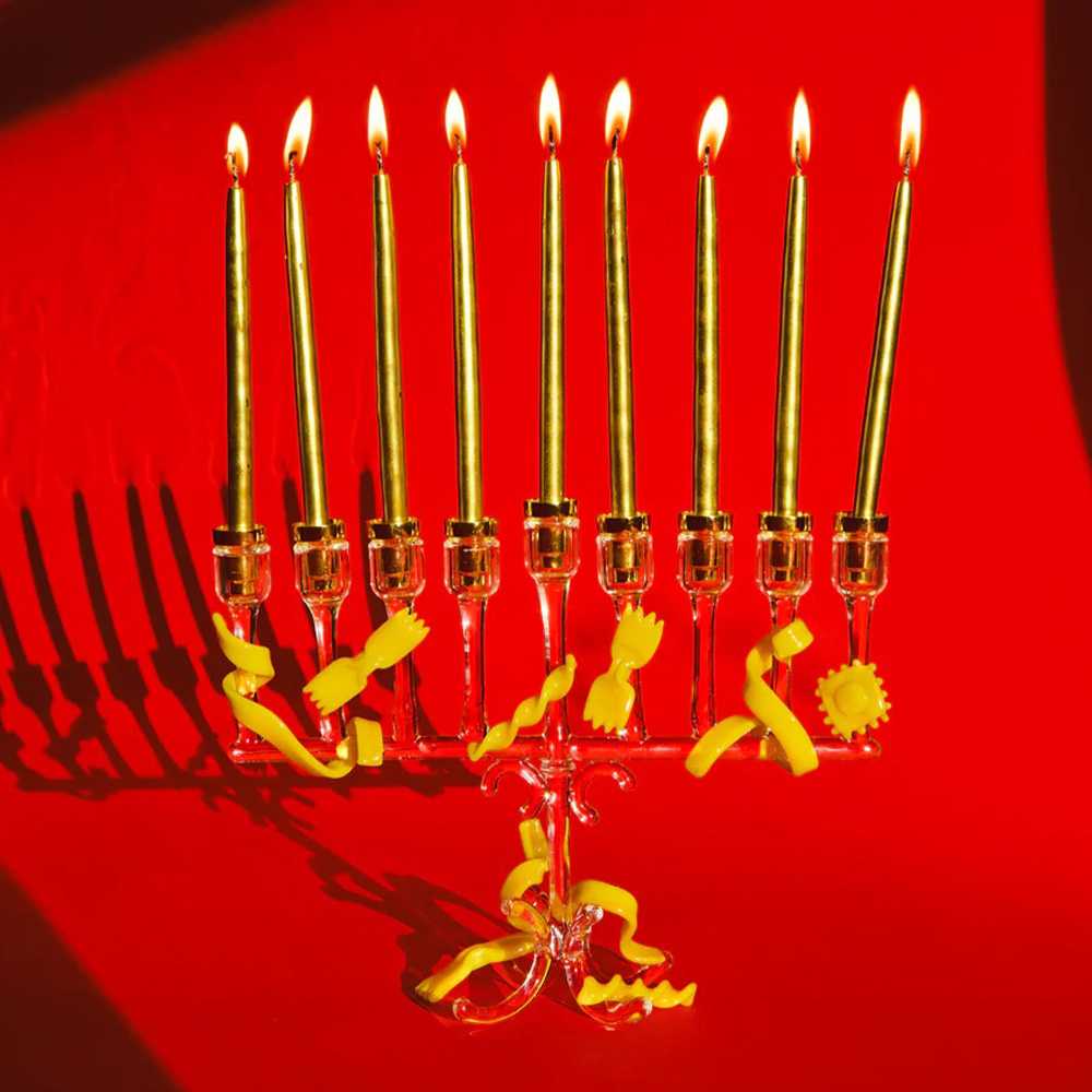 Pasta Please! Menorah (Susan Alexandra)