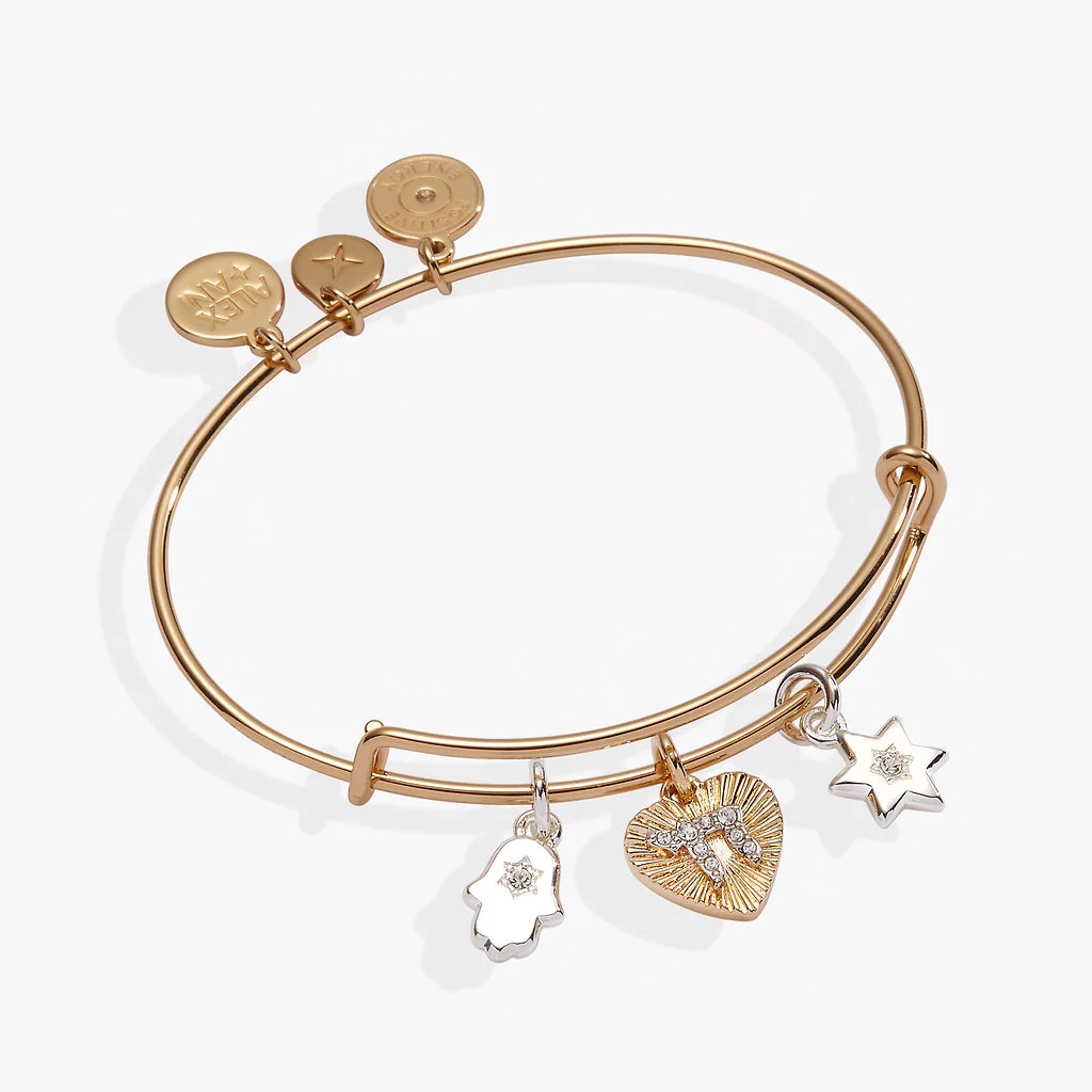 Faith and Family Star of David Charm Bangle (Alex and Ani)