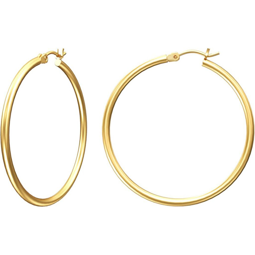 Gold Hoop Earrings (Amazon)