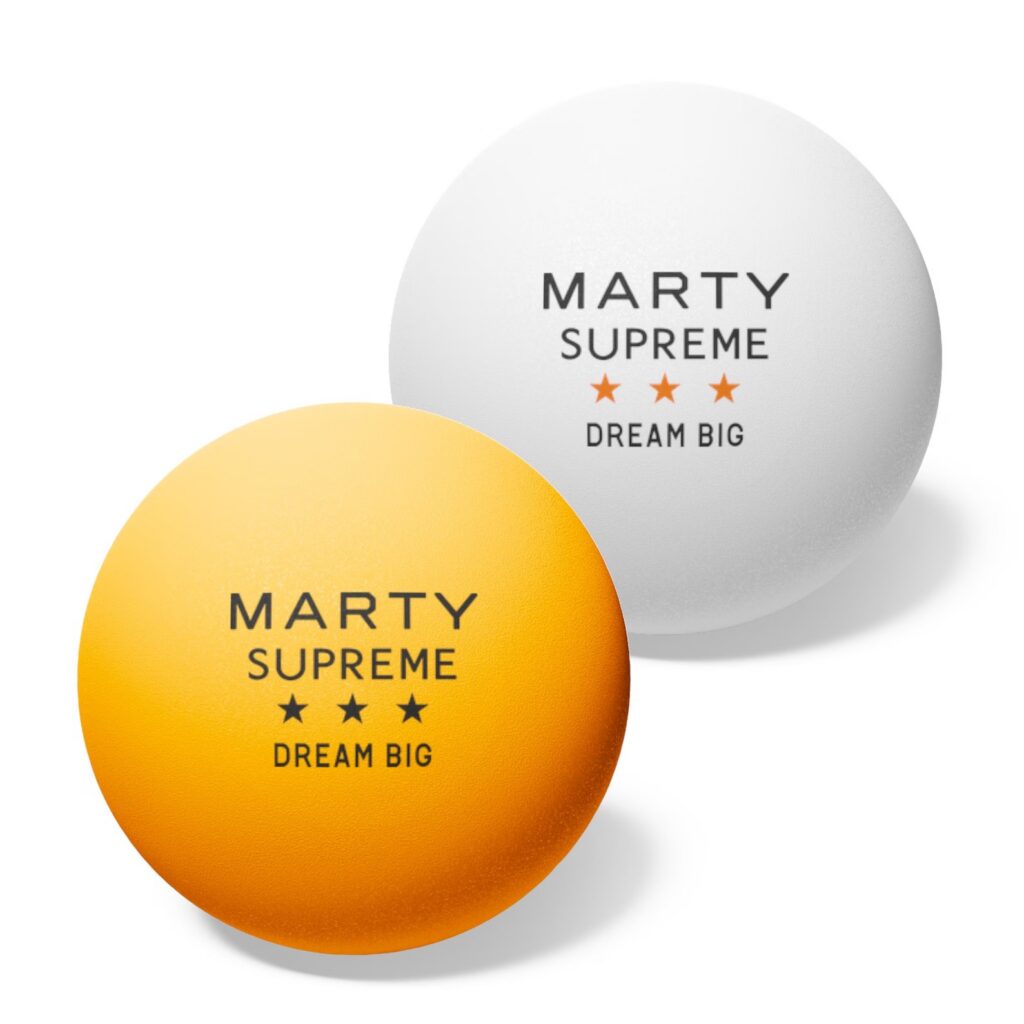 Marty Supreme Ping Pong Balls by TVParaphernalia (Etsy)