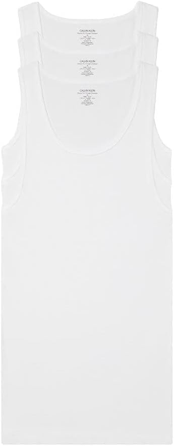 Calvin Klein Men's Cotton Classics 3-Pack Tanks (Amazon)