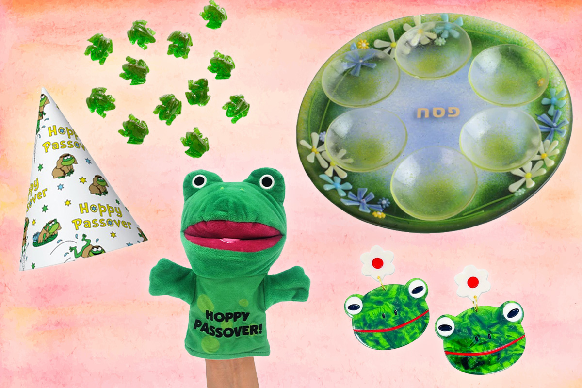 Frog products to buy for Passover