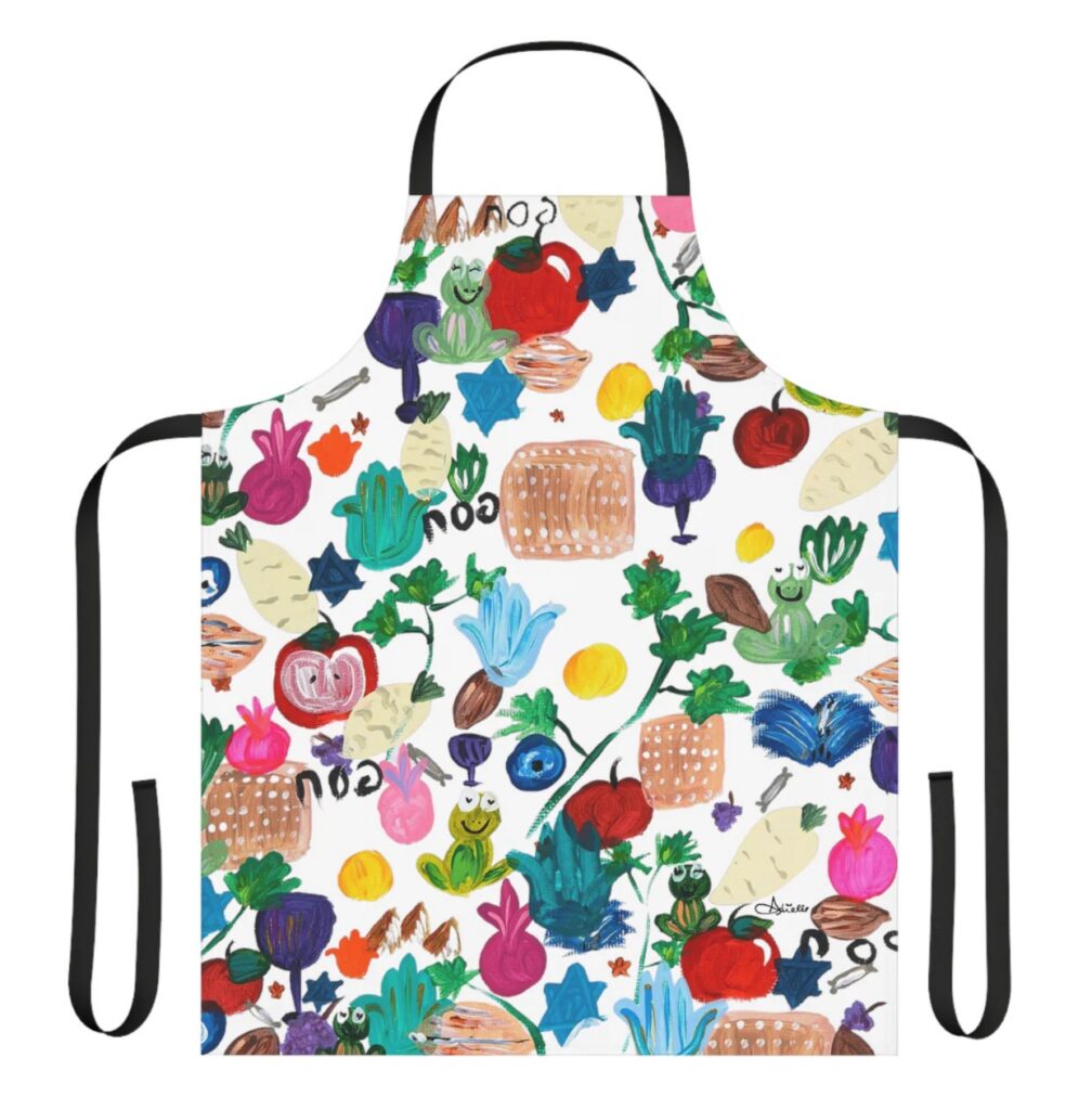 Everything Passover Apron (Arielle Zorger Designs)