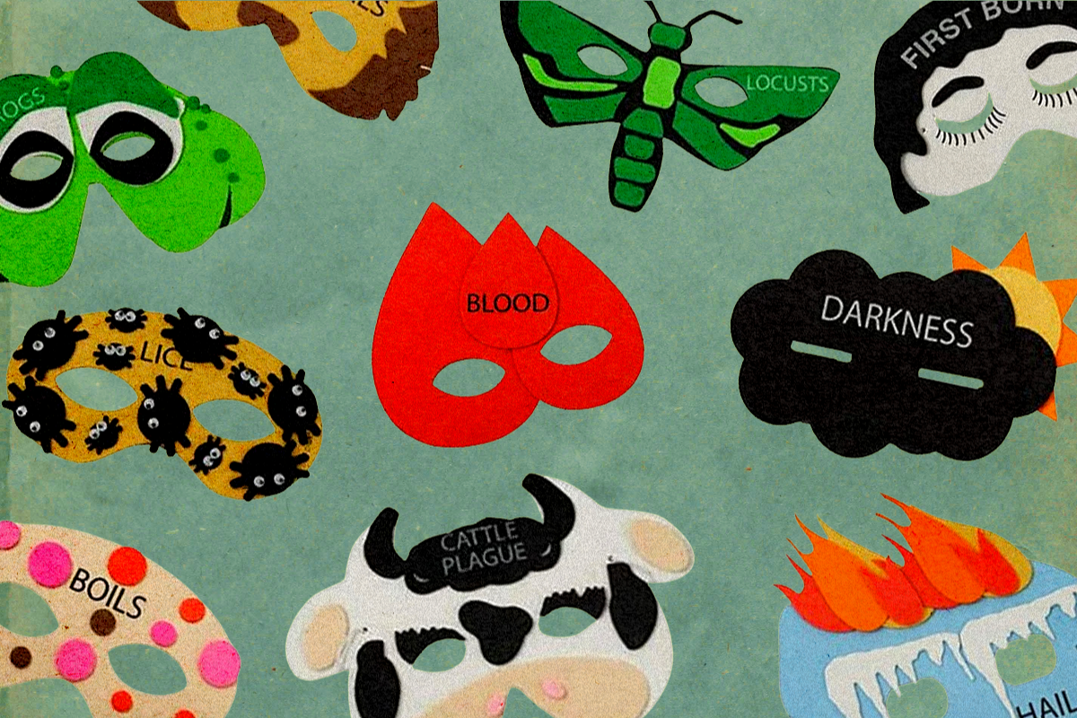 Passover Plague Masks