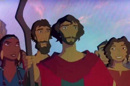 A screenshot of The Prince of Egypt