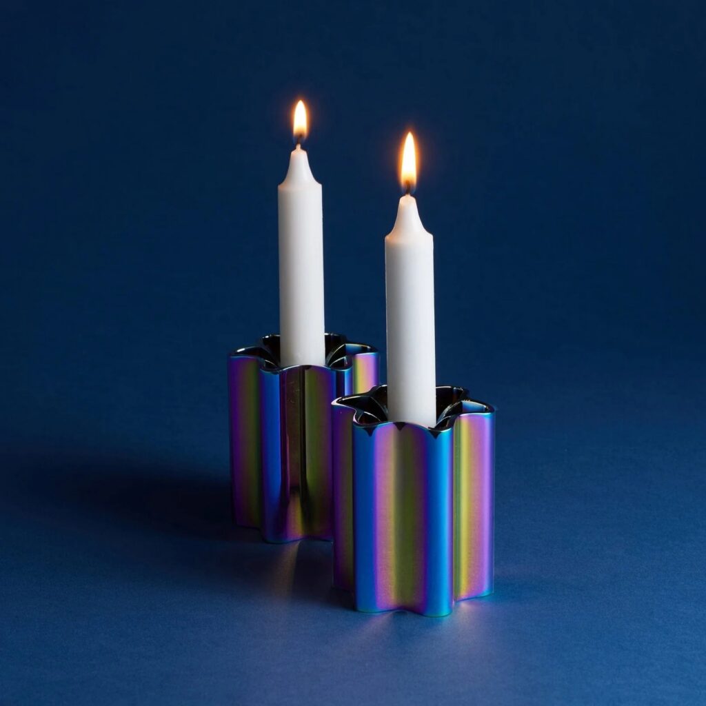 Modern Mensch Rainbow Candleholders (ModernTribe)