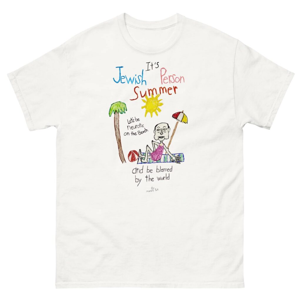 It's Jewish Person Summer (Etsy)