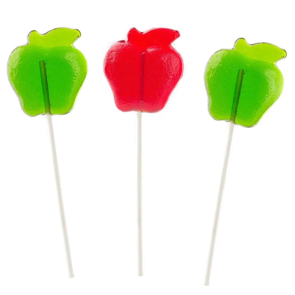 Rosh Hashanah Hand-Made Apple Lollipops (Oh Nuts!)