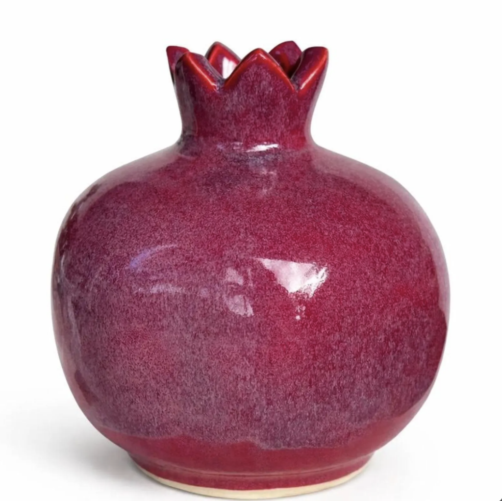 Ceramic Pomegranate (GraysmithCeramics on Etsy)