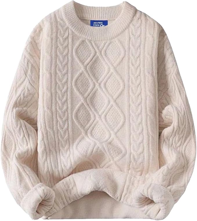Aelfric Eden Oversized Sweater in Beige (Amazon)