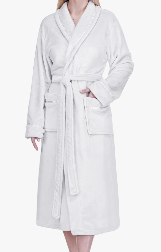 Fleece Bathrobe (Amazon)